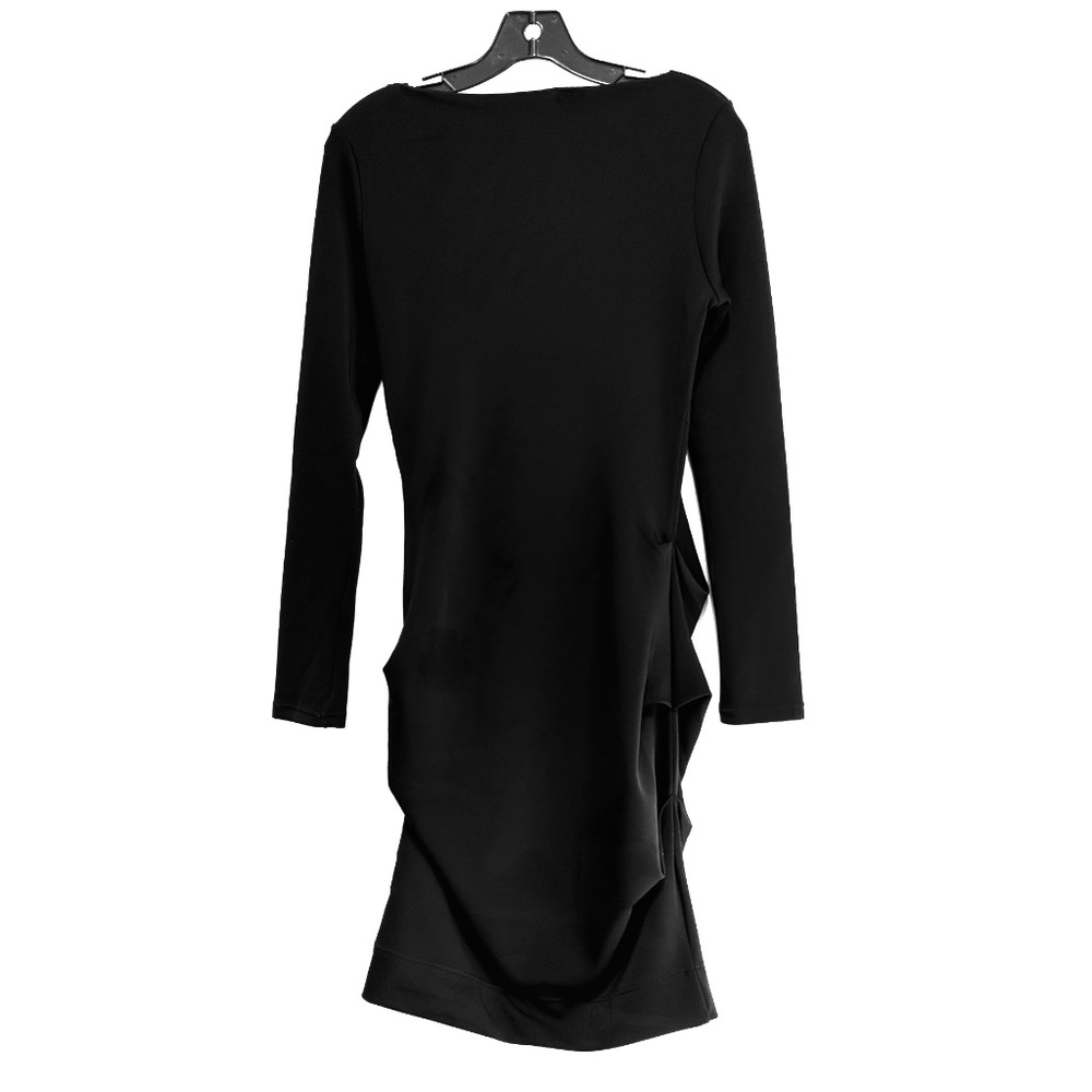 Needle & Thread Black Rouched Side Zip Dress - Picture 7 of 8